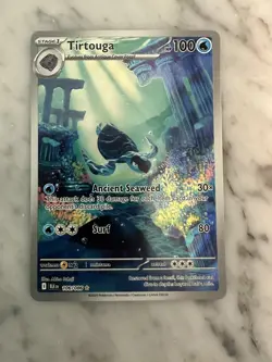 Pokemon Tirtouga 106/086 Holo Illustration Rare Black Bolt Pokemon Near Mint - Image 1