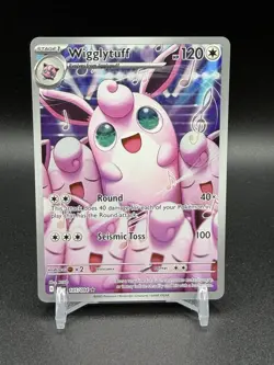Wigglytuff 105/094 Illustration Rare Phantasmal Flames Holo NM Pokemon TCG - Image 1