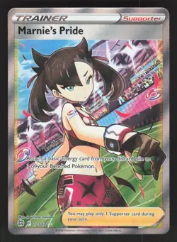 Marnie's Pride 171/172 Pokemon TCG SWSH09: Brilliant Stars NM - Image 1