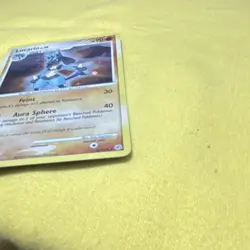 Pokemon Lucario 8/130 Diamond & Pearl Rare Holo Stage 1 90 HP Feint Aura Sphere - Image 4
