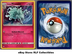 2019 Pokemon, S&M Cosmic Eclipse, #145/236 Alolan Ninetales, Holo Rare - Image 1