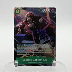One Piece Eustass Captain Kid Alt Art SR OP01-051 Foil - Premium Booster NM ENGL - Image 1