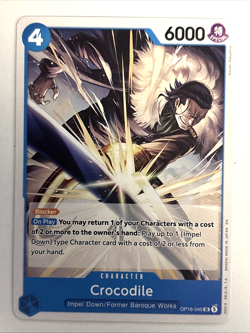 One Piece The Time of battle OP16-045 Crocodile Uncommon English - Image 1