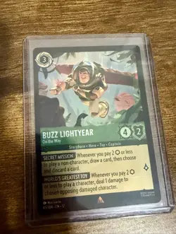 Disney Lorcana - Buzz Lightyear On the Way 85/204 - Cold Foil - Wilds Unknown - Image 1