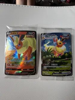 Pokemon Flareon VMAX 2024 Promo Card 003/009 Chinese Edition Sealed - Image 1