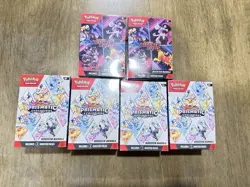 Pokemon Lot 3: 4x Prismatic Evolutions Booster Bundles & 2x Destined Rivals BB!! - Image 1