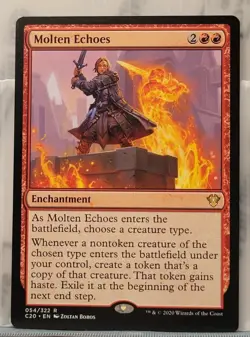 Mtg MOLTEN ECHOES NM C20 054/322 -Argo- - Image 1