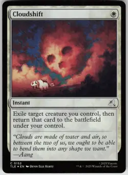 MTG Cloudshift Foil NM Avatar: The Last Airbender: Eternal Legal Magic 152 - Image 1