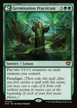 Germination Practicum (149) Secrets of Strixhaven SOS MTG Magic - Image 1