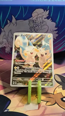 Pokemon Scarlet & Violet Pachirisu 208 / 198 Illustration Rare - Image 1
