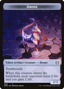 Drone Token (008) Phyrexia: All Will Be One ONE MTG Magic - Image 1