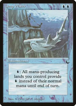 Deep Water (023) The Dark DRK MTG Magic - Image 1