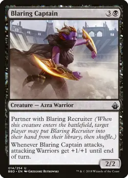 Blaring Captain (014) Battlebond BBD MTG Magic - Image 1