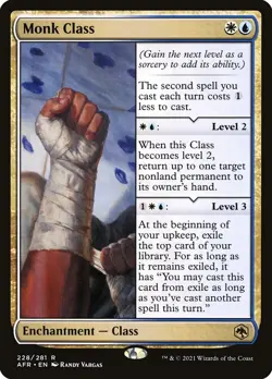 Monk Class (228) Adventures in the Forgotten Realms AFR MTG Magic - Image 1