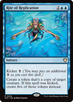 Rite of Replication - 202 - SOC - Near Mint - MTG - Image 1