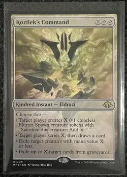 Kozilek's Command Modern Horizons 3 Regular - Image 1