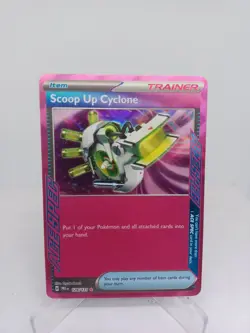 Scoop Up Cyclone 128/131 Sv: Prismatic Evolutions Holo ACE SPEC Rare Pokemon TCG - Image 1