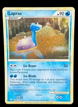 Pokemon Lapras #008/034 CLB: Trading Card Game Classic (Read Description) 🔥 - Image 2