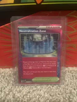 Holo Neutralization Zone 060/064 ACE SPEC Rare Shrouded Fable Pokemon TCG - Image 1