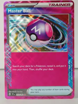 Master Ball - Ace Rare - Temporal Forces #153 - Pokemon - NM - Image 1
