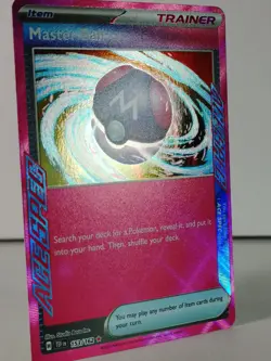 Master Ball - Ace Rare - Temporal Forces #153 - Pokemon - NM - Image 2