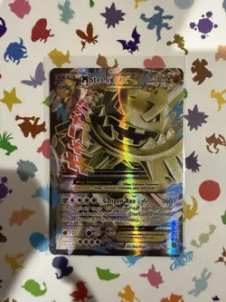 Pokemon TCG M Steelix EX Full Art Ultra Rare Steam Siege 109/114 - Image 1