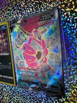 Pokemon TCG Hoopa: Full Art 253/264 V; Cracked Ice 51/114; Holo 111/189 - Image 3