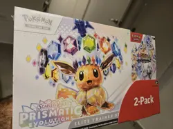 New Costco Pokemon Prismatic Evolutions 2-Pack Trainer Box and Booster Bundle - Image 1