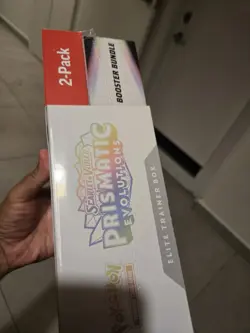 New Costco Pokemon Prismatic Evolutions 2-Pack Trainer Box and Booster Bundle - Image 3