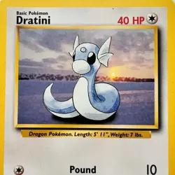 ✨ Dratini 26/102 Base Set Pokemon TCG - See Description - Image 1