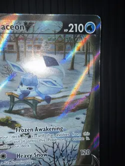 2021 Pokemon Evolving Skies Glaceon V 175/203 Alt Art Alternate Full Art ❄🦊✨ - Image 4