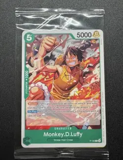 Sealed Monkey.D.Luffy P-135 - One Piece TCG English Card OP16 Pre-release - Image 1