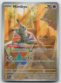 Mimikyu Promo Holo SV: Scarlet & Violet Promo Cards SVP075 NM - Image 1