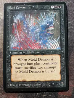 *** LEGENDS Mold Demon *** EX+ Surface Wear - DUTY FREE - Magic MtG - Image 1