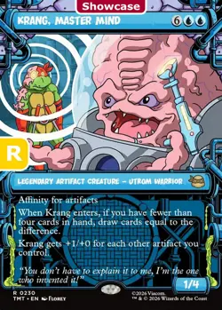 MTG Krang Master Mind Teenage Muntant Ninja Turtles Rare NM - Image 1