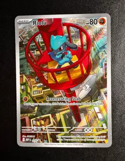 Riolu 010 ME: Mega Evolution Promo Holo English Basic 80 HP Pokemon TCG - Image 1