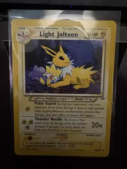 Light Jolteon Unlimited 48/105 - Pokemon Neo Destiny 2002 - LP - Image 1