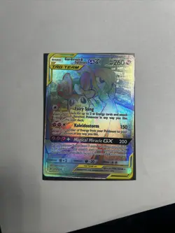 Pokemon TCG Gardevoir & Sylveon GX 225/214 SM Unbroken Bonds Full Art Holo Secr… - Image 1
