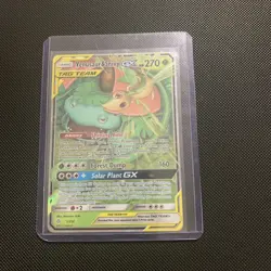 Venusaur & Snivy GX 1/236 Cosmic Eclipse Holo GX Rare NM - Image 1