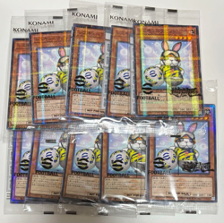 10 Pieces Yu-Gi-Oh ! Rescue Rabbit + Neymar Jr - 2025 eFootball Promo Set - Image 1