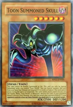 Toon Summoned Skull - RP01-EN064 - Common - Unlimited Edition (2020 Date Reprint - Image 1