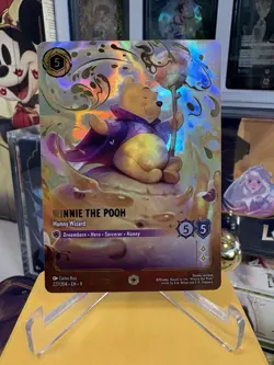 Disney Lorcana Winnie The Pooh Hunny Wizard Enchanted Fabled 227/204 EN Set 9 - Image 1
