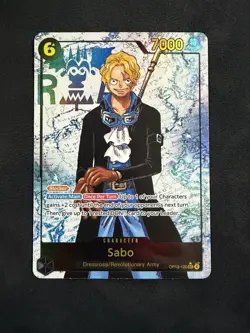 Op13-120 Sec Alt Sabo One Piece Card Game NM Foil English - Image 1