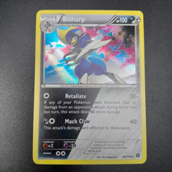 ~ Pokemon TCG ~ Bisharp 64/114 ~ XY Series ~ Steam Seige (2016) ~ Holo Card NM ~ - Image 2