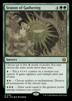Season of Gathering BLB NM MTG - Image 1