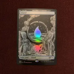 Island (Crushing Brutality) Secret Lair Drop Foil - Image 1