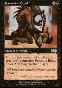 Parasitic Bond Urza's Saga Lightly Played, English - Image 1
