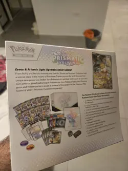 Pokemon Center Exclusive Prismatic Evolutions TCG Elite Trainer Box ETB Sealed - Image 3