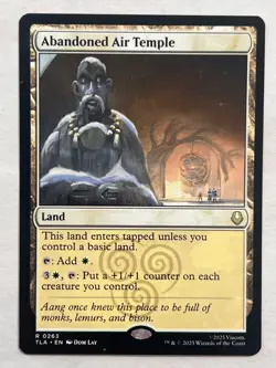 MTG - Abandoned Air Temple - Avatar: TLA - Rare - NM - Magic the Gathering - Image 1