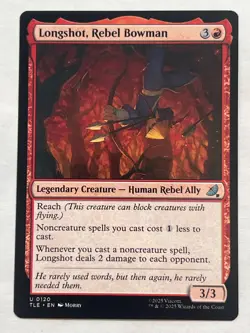 MTG - Longshot, Rebel Bowman - Avatar: TLA: Eternal-Legal - NM - Magic the Gathe - Image 1